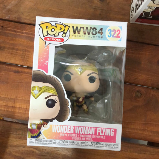 Funko Pop 322 Wonder Woman Flying (WW84) FRENLY BRICKS - Open 7 Days