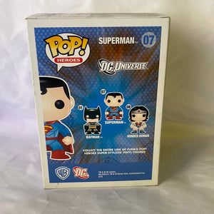 Funko POP! Superman #07 - FRENLY BRICKS - Open 7 Days