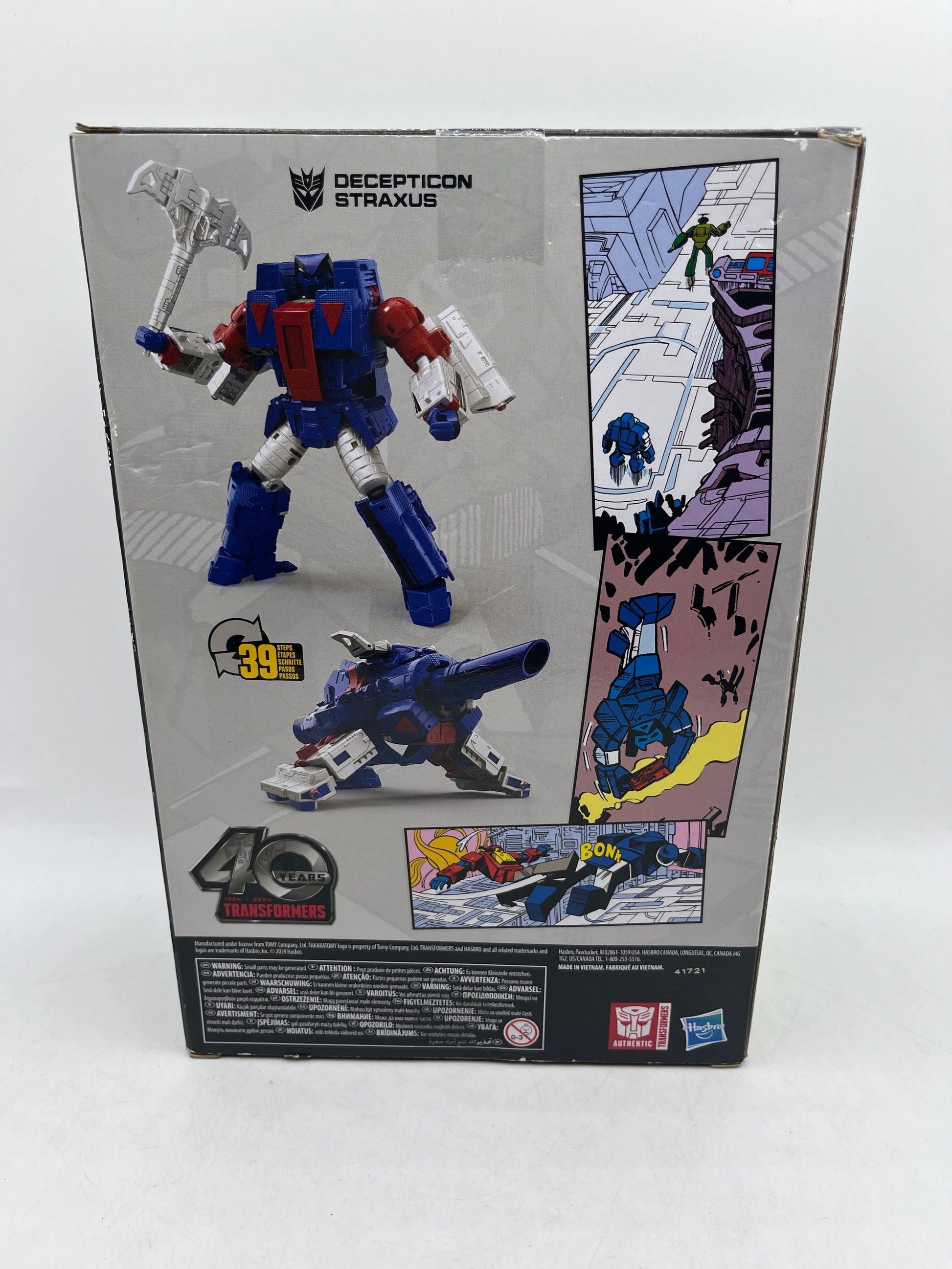 Transformers Generations Comic Edition Decepticon Straxus Hashbro Takara Tomy FRENLY BRICKS - Open 7 Days