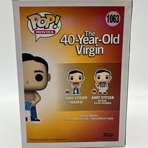 Funko POP! Movies The 40-year Old Virgin - Andy Stitzer #1063 - Vinyl Collectable FRENLY BRICKS - Open 7 Days