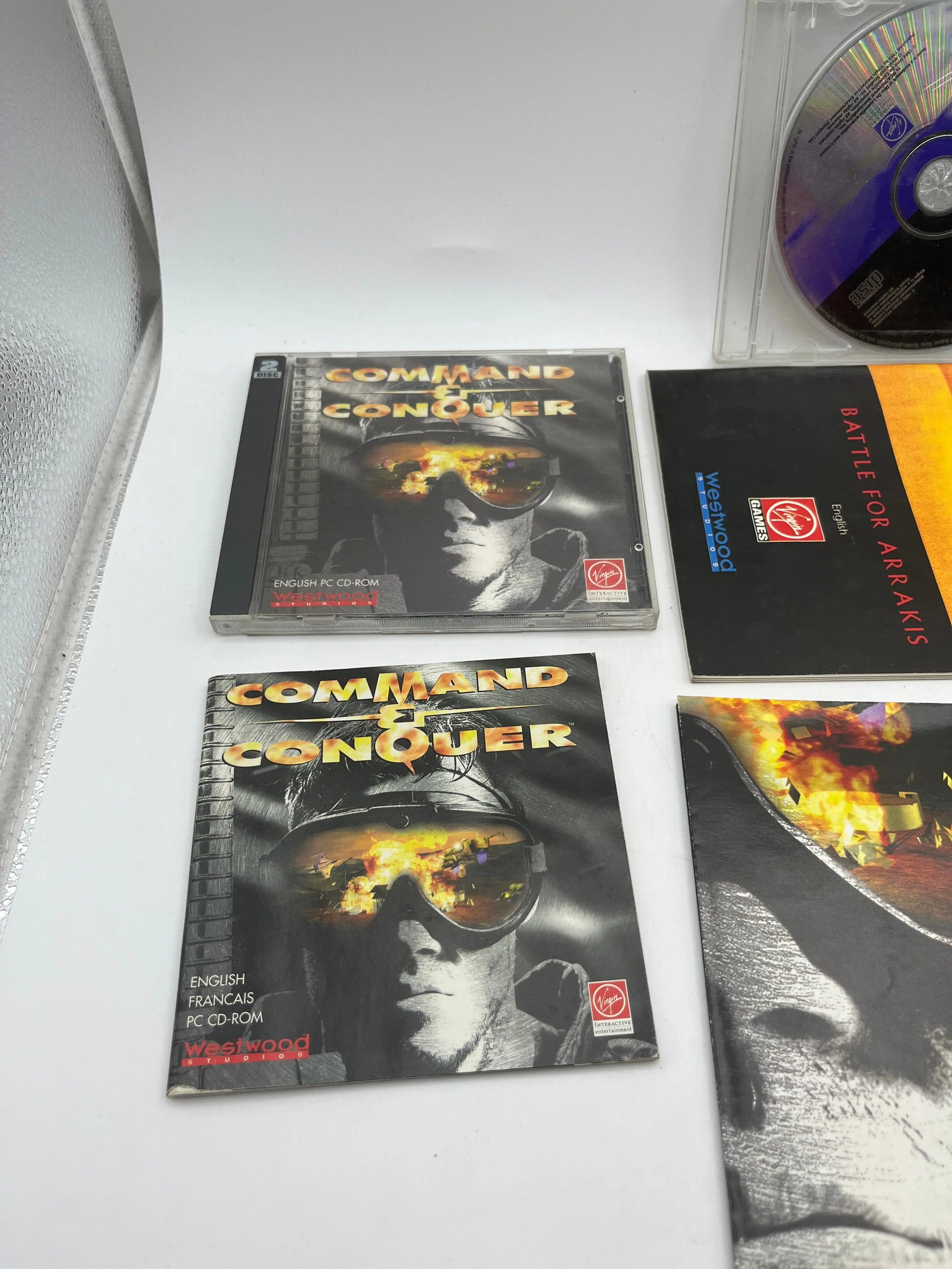 Command & Conquer Collectors Edition (Dune II) PC game Original 96 Vintage CDROM FRENLY BRICKS - Open 7 Days