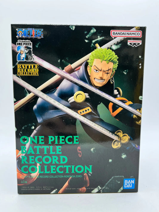 Battle Record Collection Roronoa Zoro Figure Bandai Banpresto - Anime Figure - One Piece FRENLY BRICKS - Open 7 Days