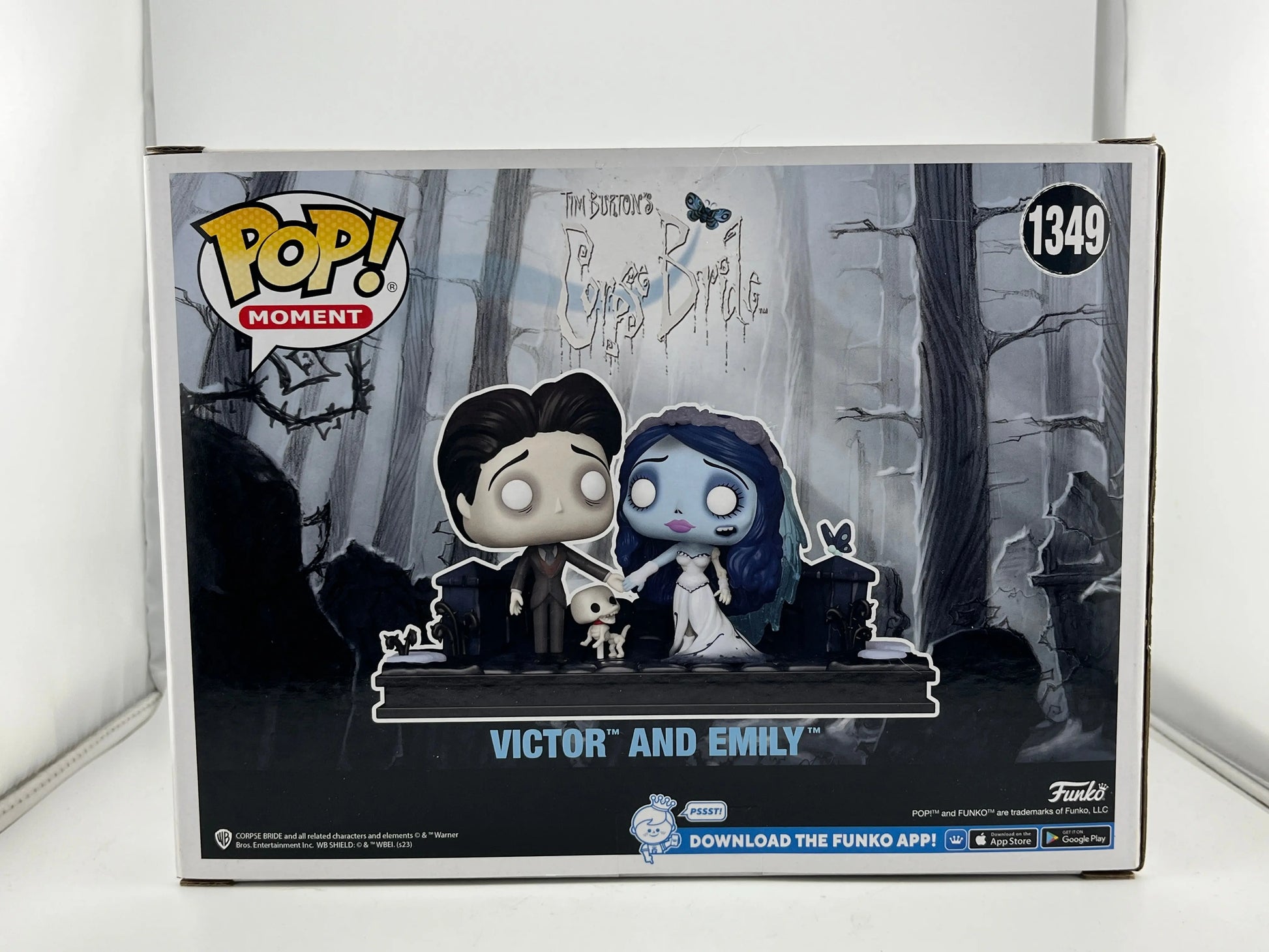 Funko POP! Moment Corpse Bride - Victor And Emily #1349 - Vinyl Collectable FRENLY BRICKS - Open 7 Days