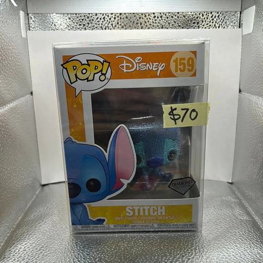 Pop Vinyl 159 Stitch Diamond Collection - FRENLY BRICKS - Open 7 Days