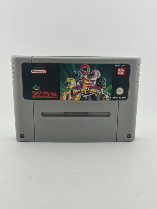 Mighty Morphin Power Rangers (Super Nintendo SNES, 1994) - Untested FRENLY BRICKS - Open 7 Days