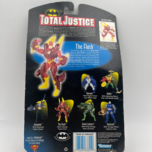 Total Justice THE FLASH Action Figure Velocity Power Suit 1996 Kenner FRENLY BRICKS - Open 7 Days