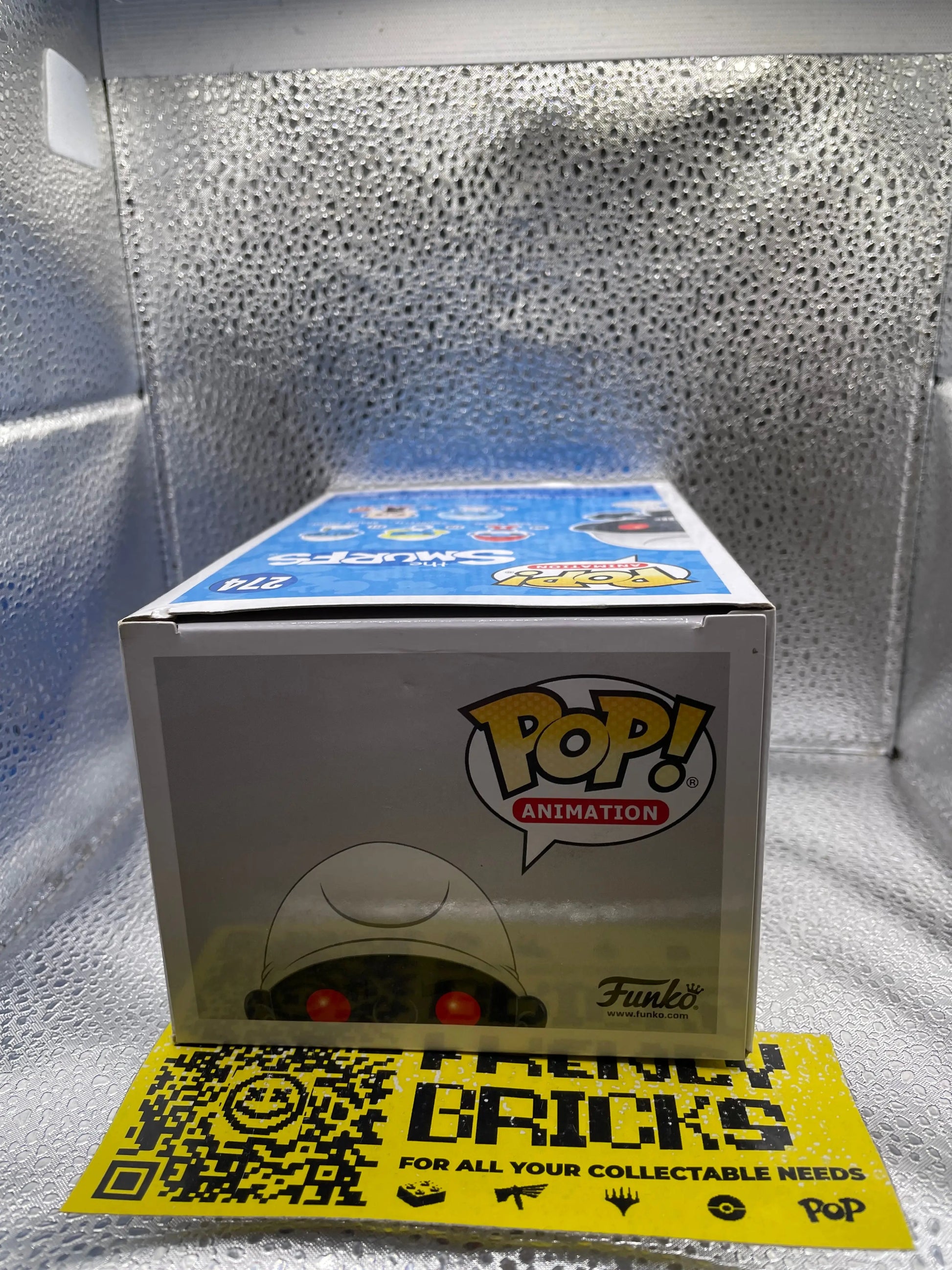 EXCLUSIVE THE SMURFS GNAP! SMURF 3.75" POP VINYL FIGURE FUNKO 274 POP ANIMATION FRENLY BRICKS - Open 7 Days