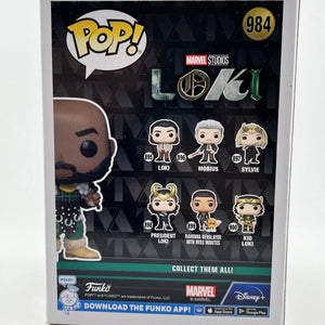 Funko POP! Marvel Loki - Boastful Loki #984 - 2022 Convention Limited Edition FRENLY BRICKS - Open 7 Days