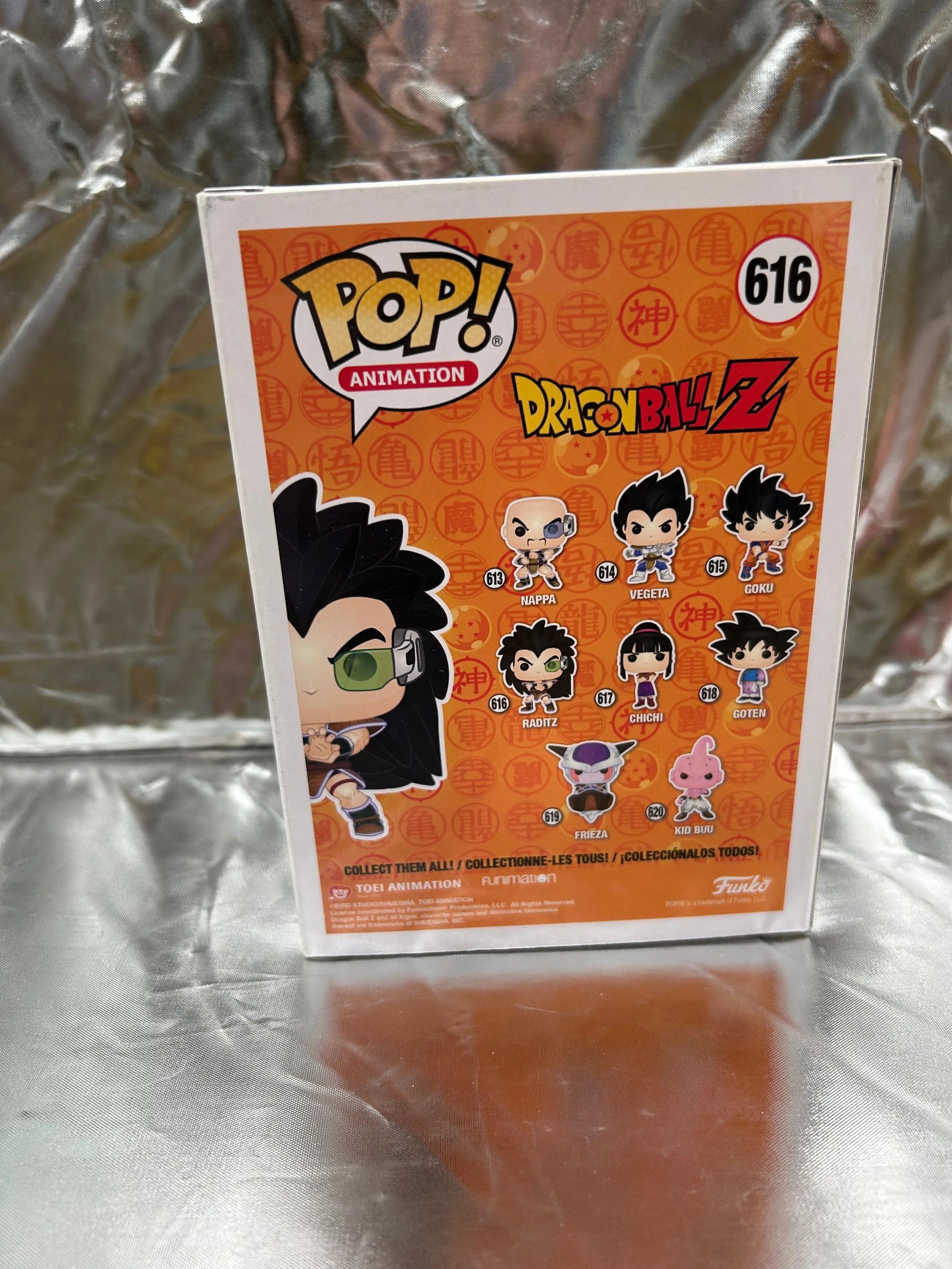 Funko Pop Vinyl #616 Raditz FRENLY BRICKS - Open 7 Days