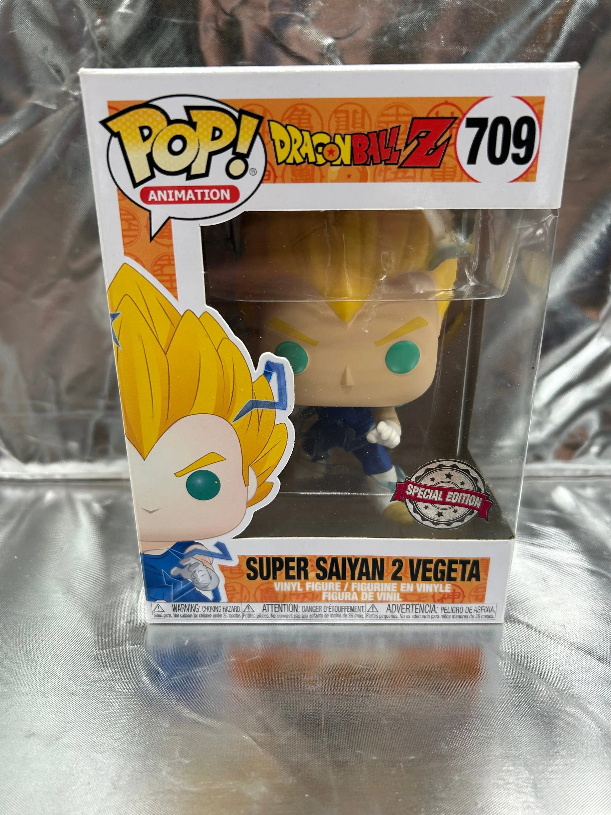 Funko POP Animation - Dragon Ball Z - Super Saiyan 2 Vegeta FRENLY BRICKS - Open 7 Days