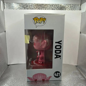 Star Wars - Yoda Valentine’s Day #421 Pop! Vinyl Pink Funko - FRENLY BRICKS - Open 7 Days