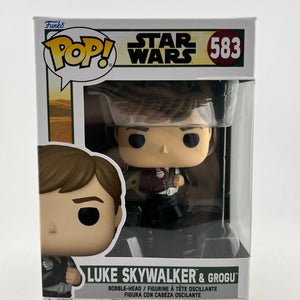 Funko POP! Star Wars - Luke Skywalker & Grogu #583 - Vinyl Collectable FRENLY BRICKS - Open 7 Days