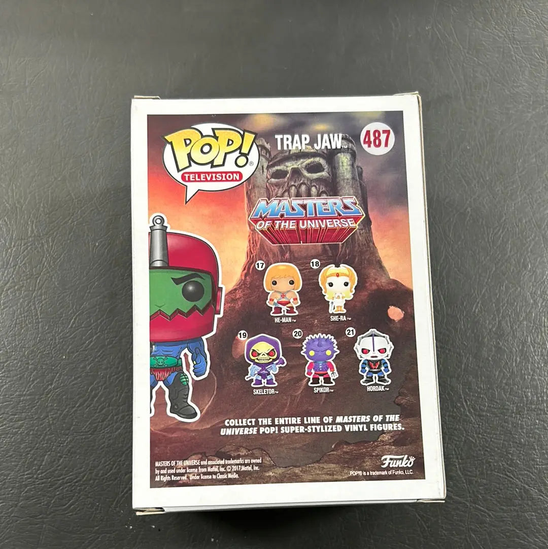 POP VINYL MASTERS OF THE UNIVERSE MOTU TRAP JAW #487 FRENLY BRICKS - Open 7 Days