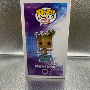 Funko Pop #65 Marvel Guardians Of The Galaxy Dancing Groot FRENLY BRICKS - Open 7 Days