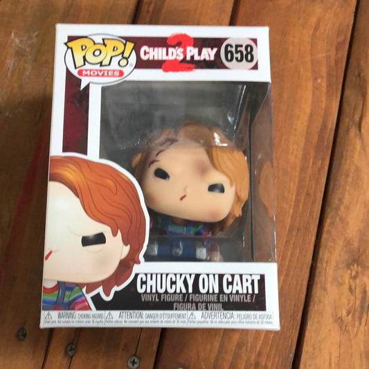 Funko Pop 658 Chucky On Cart (Child’s Play 2) FRENLY BRICKS - Open 7 Days