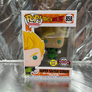 Funko POP Animation - Dragon Ball Z - Syper Saiyan Gohan #858 FRENLY BRICKS - Open 7 Days