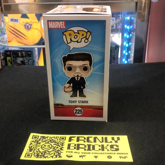 Funko Pop! Marvel Spider-Man Home Coming Tony Stark Summer Convention  #225 FRENLY BRICKS - Open 7 Days