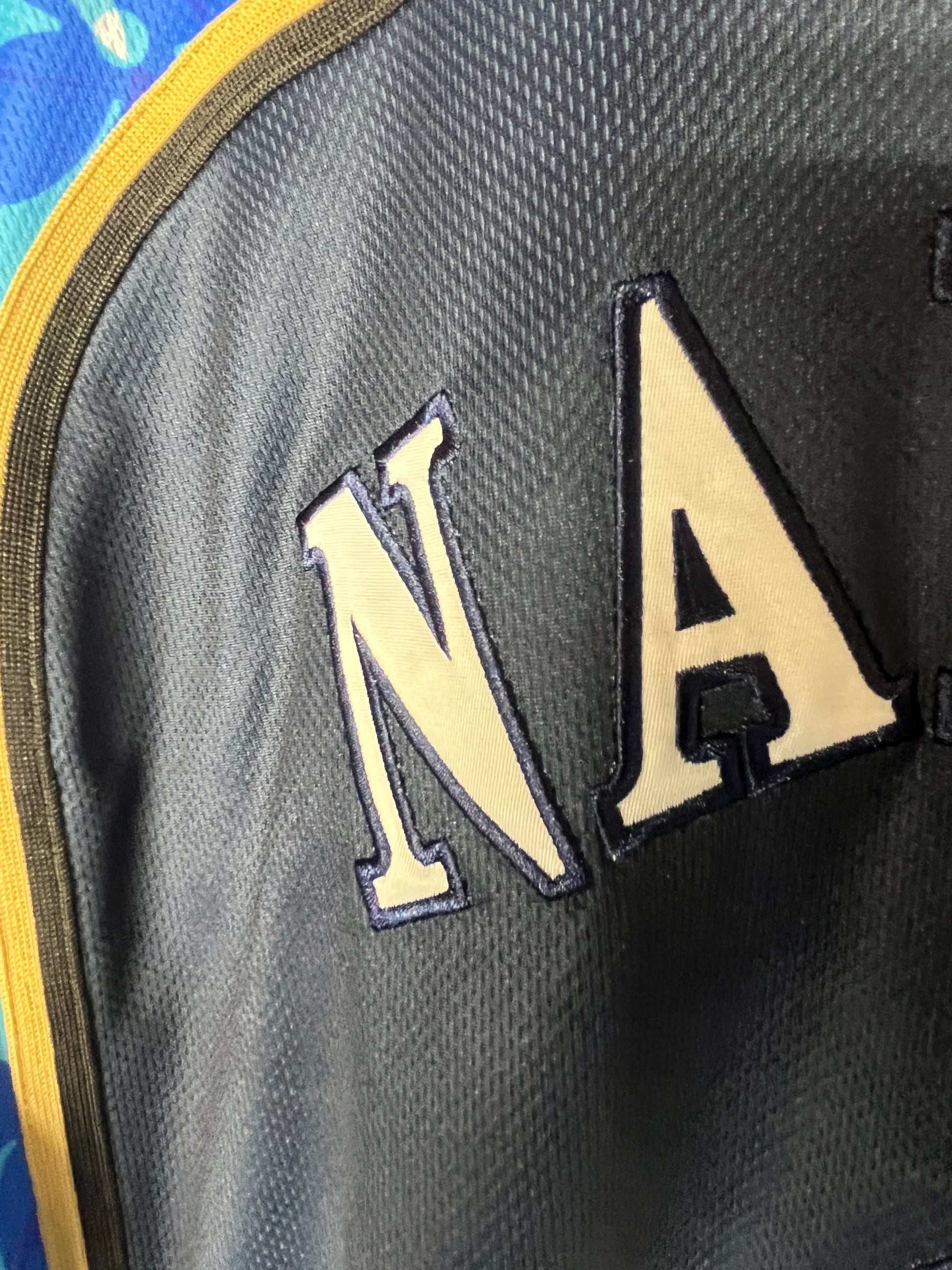 Nippon Baseball Hokkaido Fighters “Nakata #6” Flower Blue Jersey XLarge
