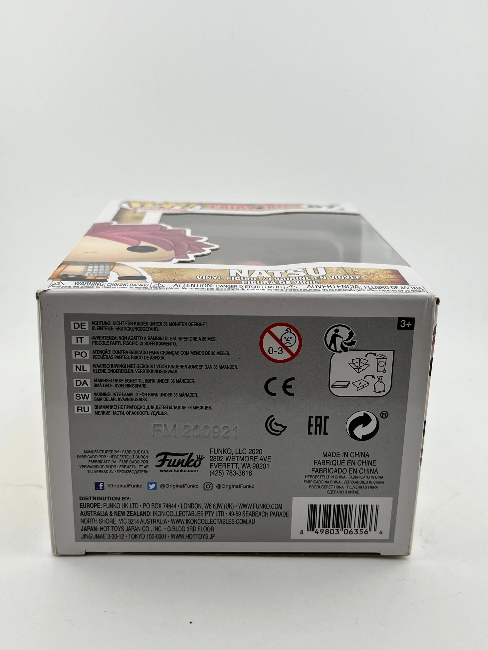 Funko POP! Animation Fairy Tail - Natsu #67 - Vinyl Collectable FRENLY BRICKS - Open 7 Days