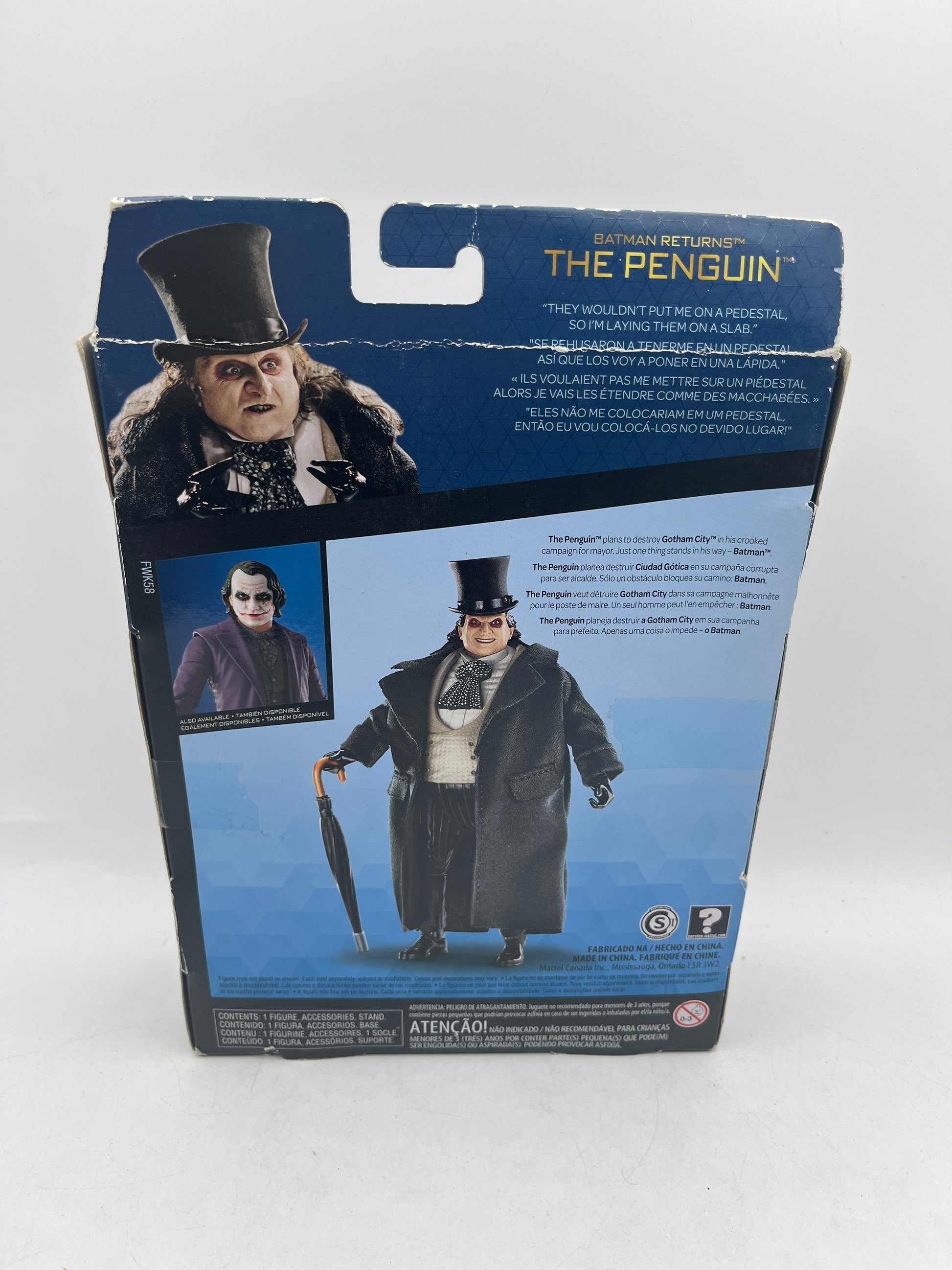 DC Multiverse Batman Returns The Penguin Action Figure 2018 Mattel FRENLY BRICKS - Open 7 Days