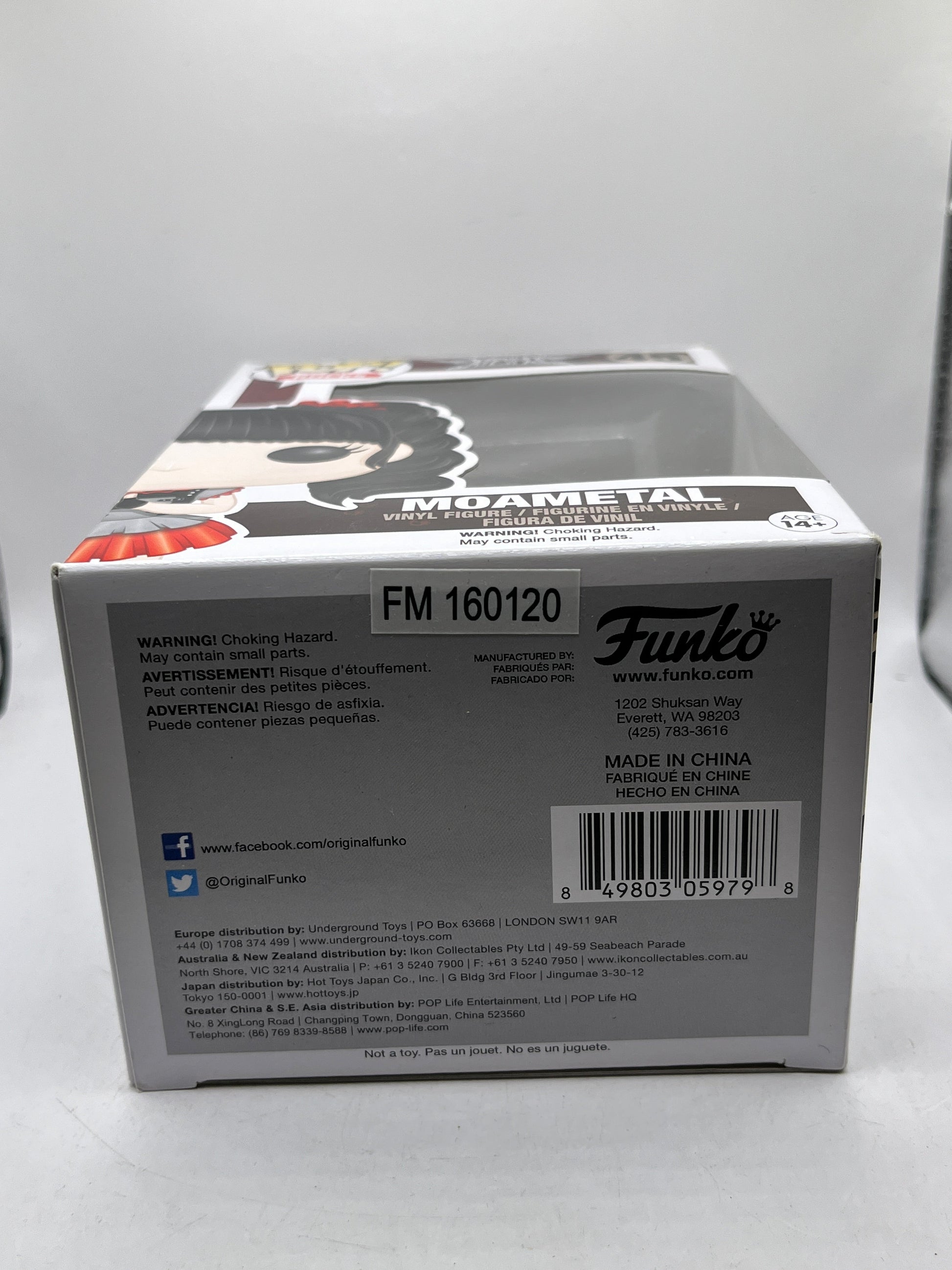 Funko POP! Rocks Baby Metal - Moametal #45 - Vinyl Collectable FRENLY BRICKS - Open 7 Days