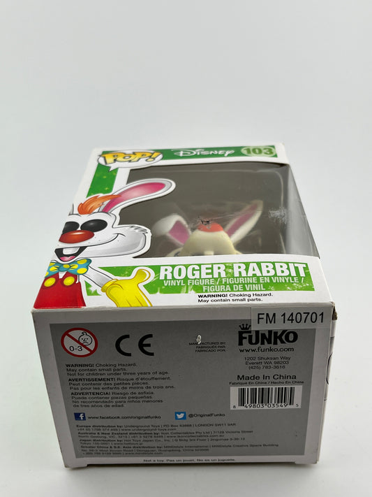 Funko POP! Disney - Roger Rabbit #103 - Vinyl Collectable FRENLY BRICKS - Open 7 Days