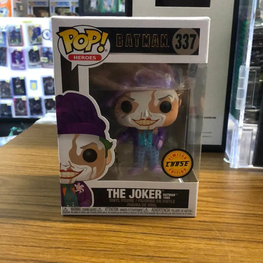 Funko POP! Heroes DC Comics DC Comics The Joker Batman 1989 Chase #337 FRENLY BRICKS - Open 7 Days