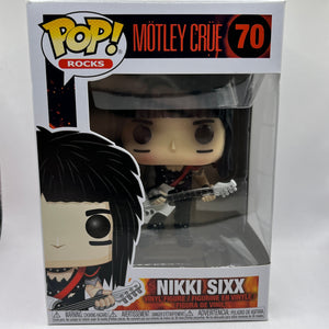 Funko POP! Rocks Motley Crüe - Nikki Sixx #70 - Vinyl Collectable FRENLY BRICKS - Open 7 Days