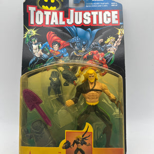 AquaMan Blasting Hydro Spear 1996 Kenner Total Justice Action Figure FRENLY BRICKS - Open 7 Days