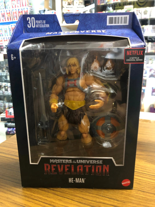 Mattel Masters of the Universe Masterverse Revelation He-Man 7 in Action Figure FRENLY BRICKS - Open 7 Days