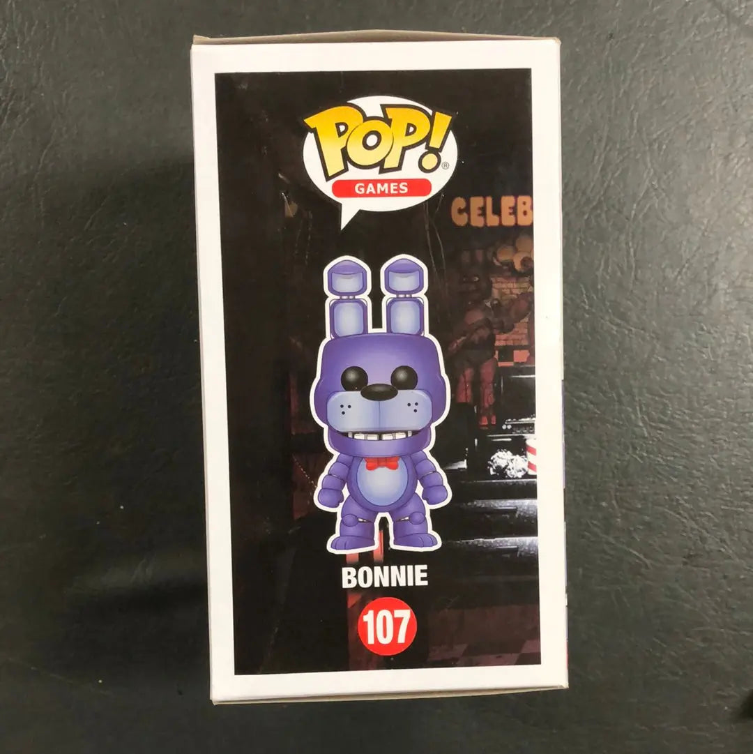 Funko POP! Games Five Nights at Freddy's BONNIE the Rabbit #107 FNAF FRENLY BRICKS - Open 7 Days