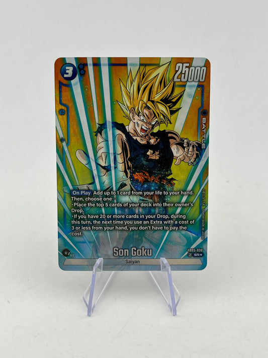 Dragon Ball Fusion World - Son Goku - FB05-030 Alt Art FRENLY BRICKS - Open 7 Days