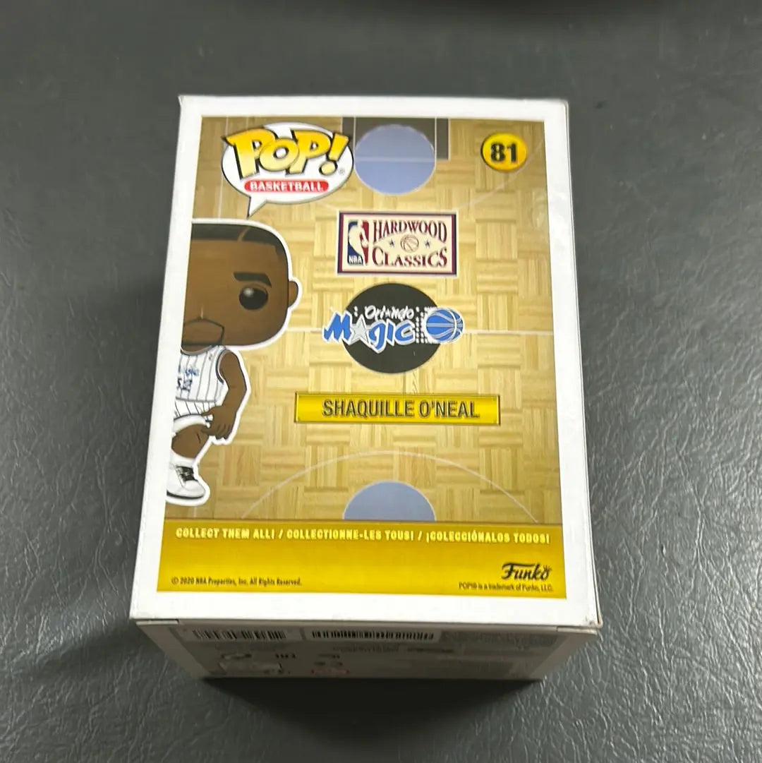 Pop Vinyl Basketball 81 Shaquille O’Neal FRENLY BRICKS - Open 7 Days