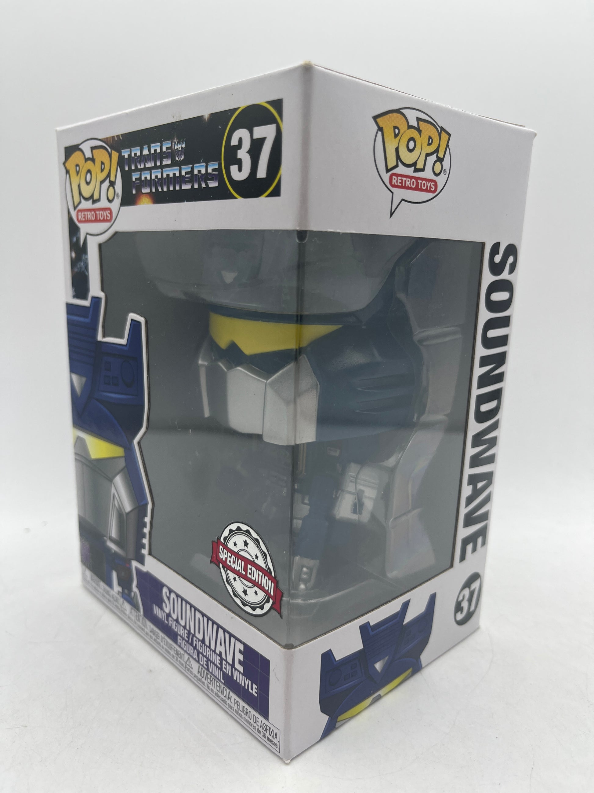Funko Pop! Retro Transformers Soundwave #37 Special Edition image 2