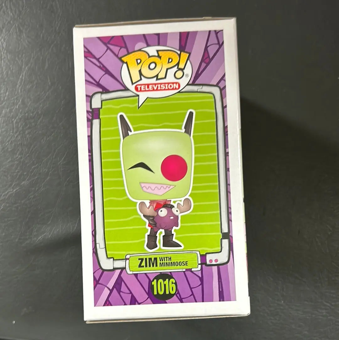 Pop Vinyl Tv 1016 Invader Zim 1016 Zim With Minimoose FRENLY BRICKS - Open 7 Days