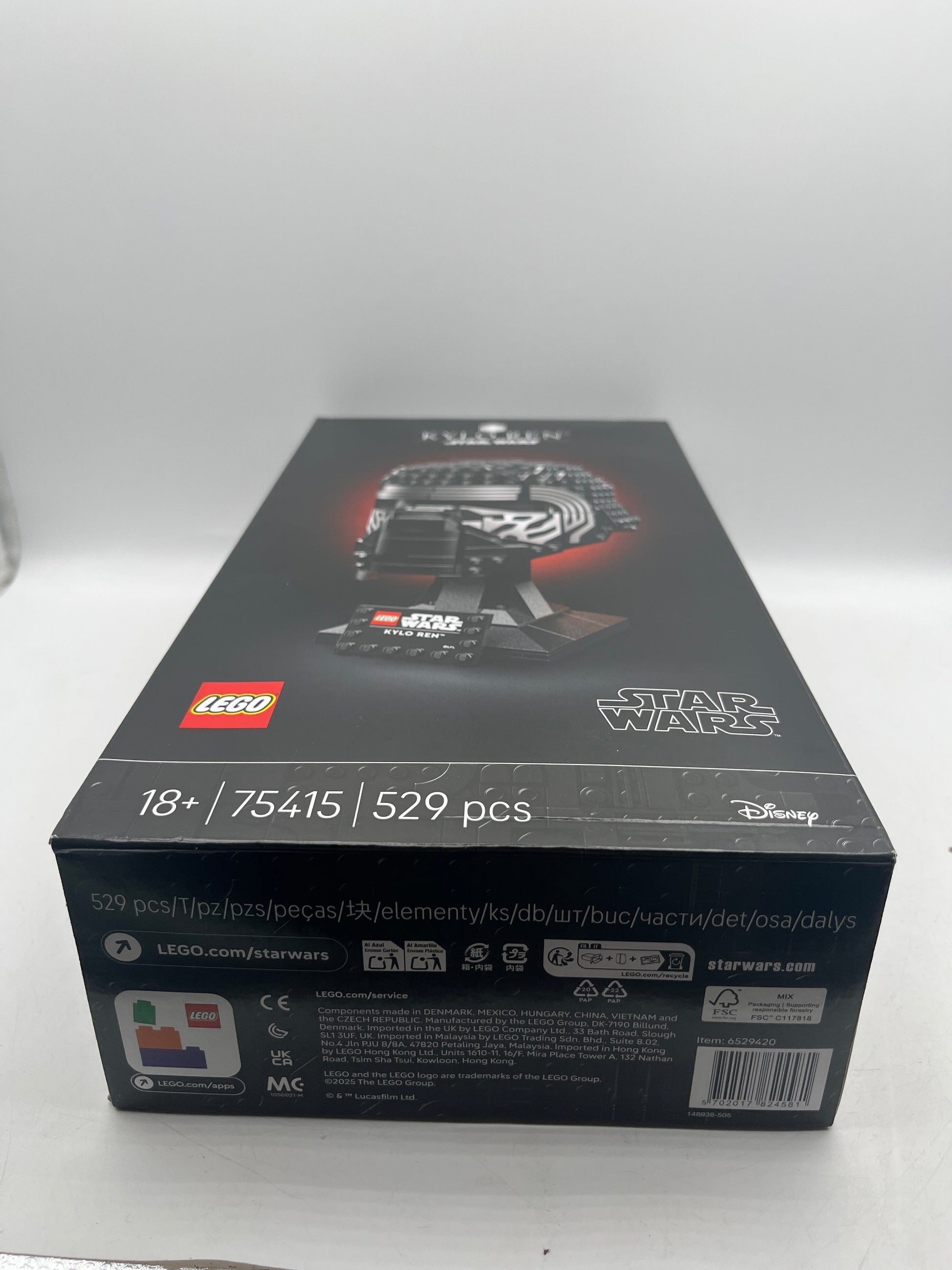 LEGO 75415 Star Wars Kylo Ren Helmet FRENLY BRICKS - Open 7 Days