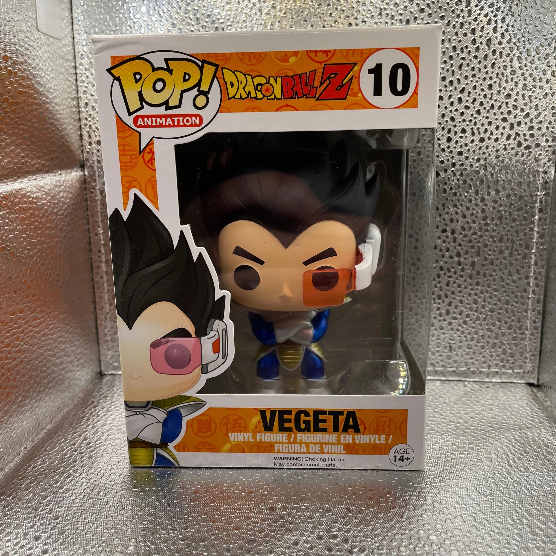 Animation Funko Pop - Metallic Vegeta - Dragonball Z - No. 10 FRENLY BRICKS - Open 7 Days