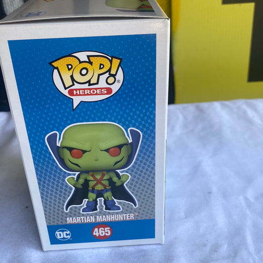 Funko POP! Martian Manhunter #465 FRENLY BRICKS - Open 7 Days