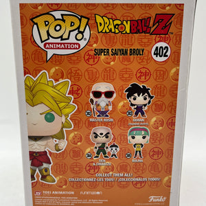 Funko POP! Dragon Ball Z - Super Saiyan Broly #402 - SDCC 2018 Summer Exclusive FRENLY BRICKS - Open 7 Days