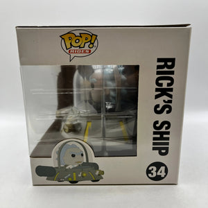 Funko Pop! Rides: Rick and Morty- Rick’s Ship #34 - Vinyl Collectable FRENLY BRICKS - Open 7 Days