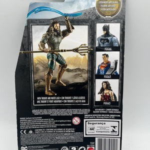 MATTEL DC Justice League AquaMan Action Figure Water Lash 2017 FRENLY BRICKS - Open 7 Days