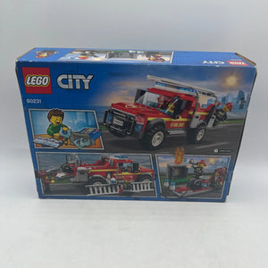 LEGO City: Fire Chief Response Truck (60231) - Sealed Retired Set FRENLY BRICKS - Open 7 Days