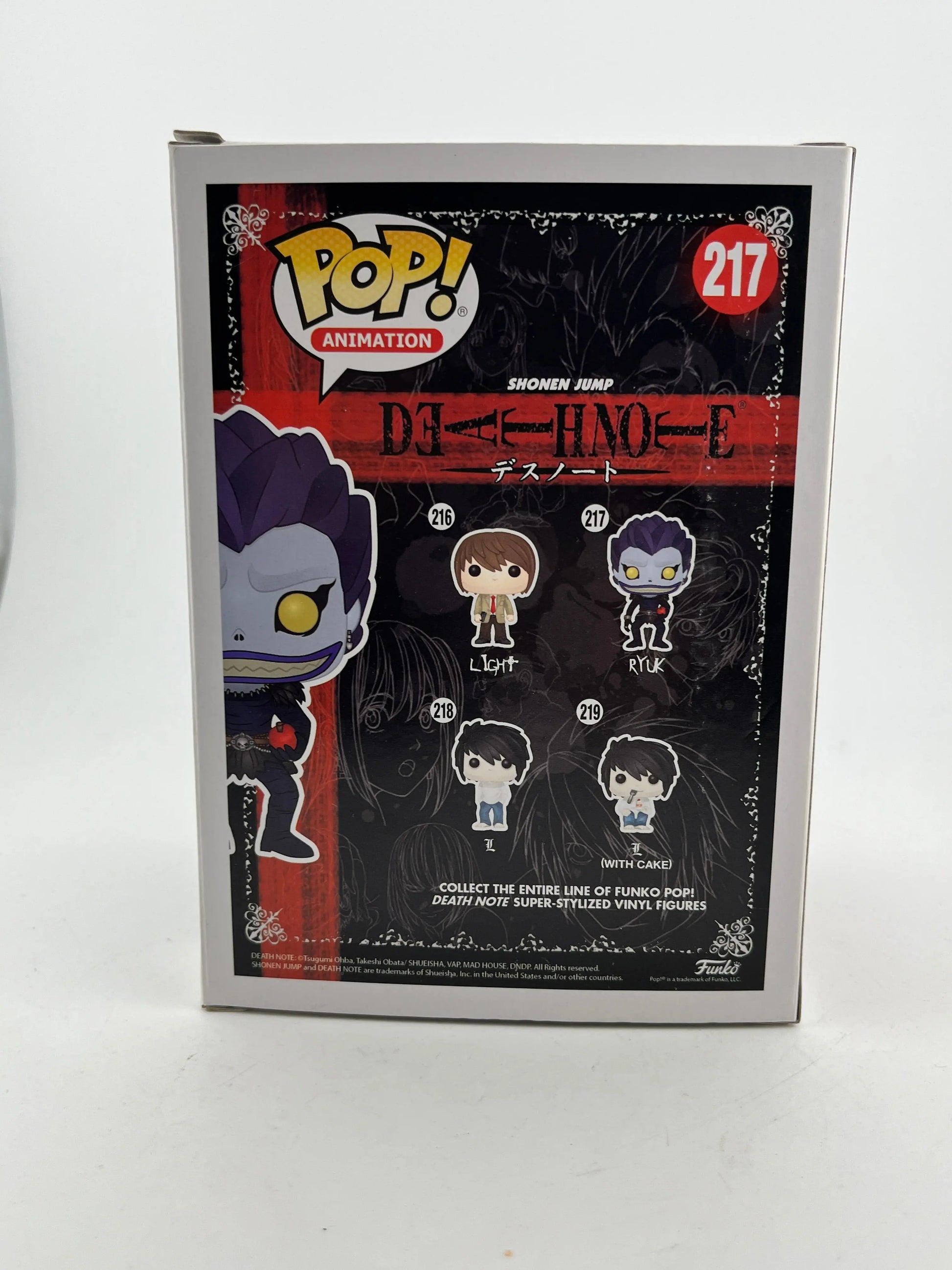 Funko POP! Animation DeathNote - Ryuk #217 - Vinyl Collectable FRENLY BRICKS - Open 7 Days