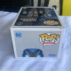 Funko POP! Blue Beetle #410 FRENLY BRICKS - Open 7 Days