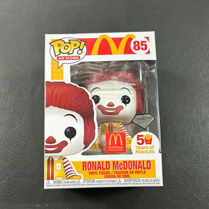 RONALD MCDONALD AUSTRALIA EXCLUSIVE DIAMOND GLITTER FUNKO POP VINYL #85 FRENLY BRICKS - Open 7 Days