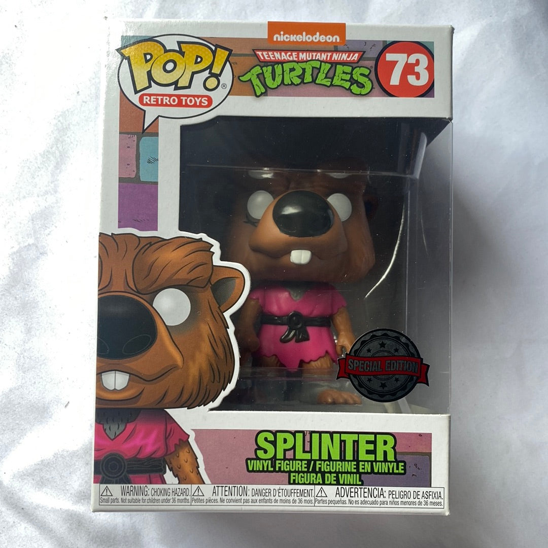 Funko POP! Splinter #73 FRENLY BRICKS - Open 7 Days