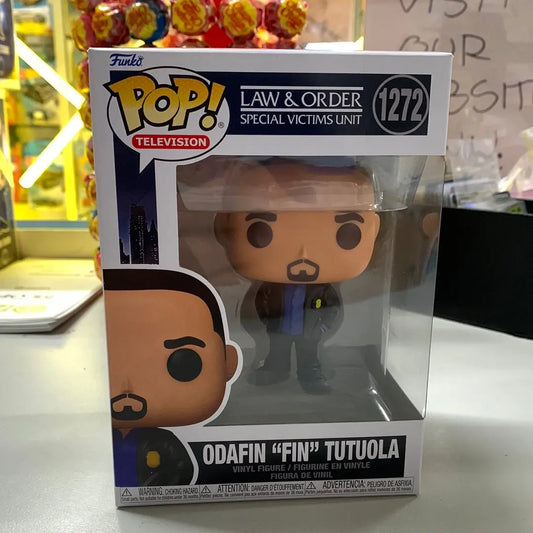 WB    FUNKO POP! TELEVISION: Law & Order SVU- Odafin Fin Tutuola (Vinyl Figure) FRENLY BRICKS - Open 7 Days