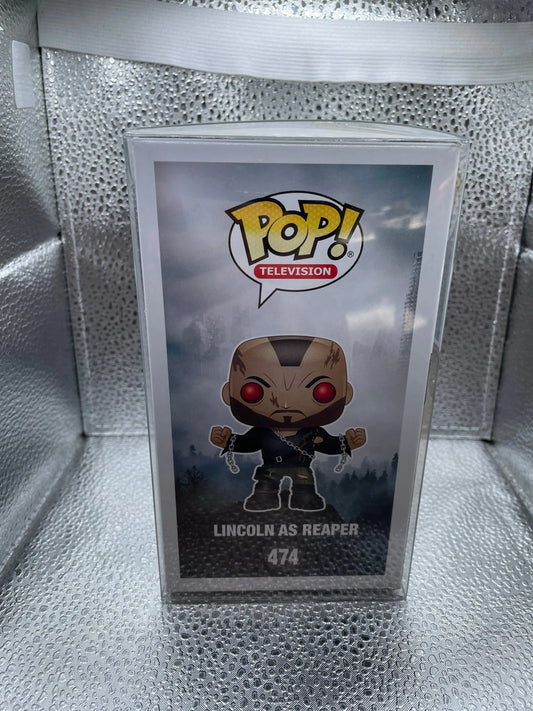 Funko POP! Television: The 100 - Lincoln As Reaper (2017 SDCC/ 750 PCS) #474 FRENLY BRICKS - Open 7 Days