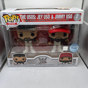 Funko POP! WWE - The Usos: Jey Uso & Jimmy Uso #2 Pack - Vinyl Collectable FRENLY BRICKS - Open 7 Days