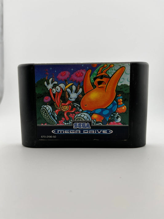 Sega Mega Drive Toejam & Earl in panic on Funktrom - Game Cartridge- Untested FRENLY BRICKS - Open 7 Days